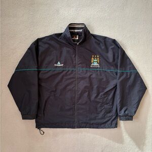 Manchester City Le Coq Sportif Vintage Training Jacket